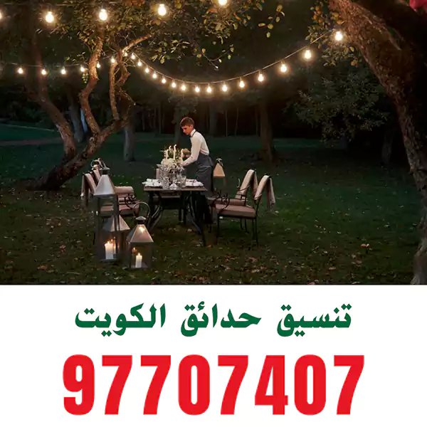 تركيب اضاءة حديقة حولي